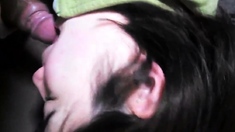 Japanese girls blowjob cum in mouth