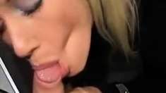 hot blone fuckings in changing cum in mouth