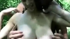 Big Titted Girl Fucked Outdoor