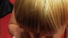 Blonde Babe Shaved Pussy Hardcore Fucking